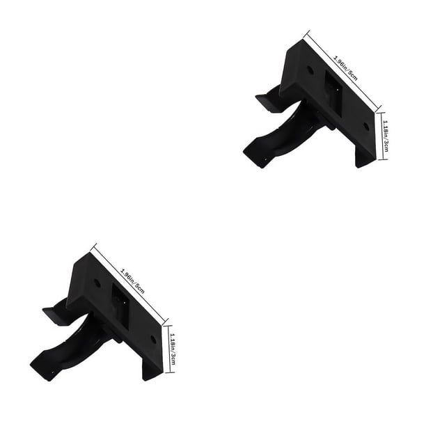 Riwesomey 10 Pieces Cabinet Leg Clips Detachable Clamp Kickplate Clasp Brackets Plinth Furniture Removable Foot Accessories Fastener Base 2piezas Riwesomey CBP115529