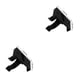 thumbnail image 1 of Riwesomey 10 Pieces Cabinet Leg Clips Detachable Clamp Kickplate Clasp Brackets Plinth Furniture Removable Foot Accessories Fastener Base 2piezas Riwesomey CBP115529, 1 of 6