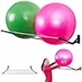 thumbnail image 3 of Exercise Ball Holder Organize Your Space Wall Mounted Ball Rack Yoga Ball Holder Exercise Ball Wall Mount Fitness Ball Rack Therapy & Stability Ball Rack For gyms Studios Home gyms, 3 of 4