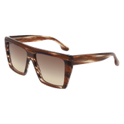 VICTORIA BECKHAM sunglasses VB686S FEMALE 56/15/145 228 LIGHT BROWN HORN