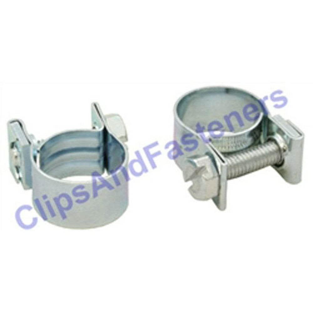 10 Type G Miniature Hose Clamp 12.5mm14.5mm 1/2"9/16"