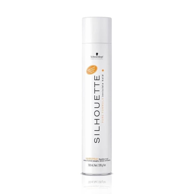 SILHOUETTE - Laca Flexible Hold 500 ml, Aporta Flexibilidad Mejorada al Cabello, Fijación Duradera e Invisible, Volumen con Elasticidad, Proporicona Brillo Extraordinario, No Sobrecarga el