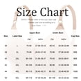 thumbnail image 3 of Front Closure Bras for Womens Bras Front Snaps Seniors Snap Front Bra Older Women Comfort Everyday Bras (Watermelon Red), 3 of 7