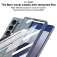 thumbnail image 3 of Allytechgroup Galaxy Z Fold 7 Case Compatible with Mag-safe, Rugged Slim Plastic Cover with Tempered Glass Screen Protector, Wireless Charging, Shockproof Dustproof Card Slot Holder, Silver, 3 of 12
