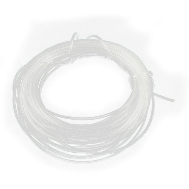 Tubo de manguera de poliuretano neumático flexible claro de 20 m 65.6 pies 4 mm x 2.5 mm