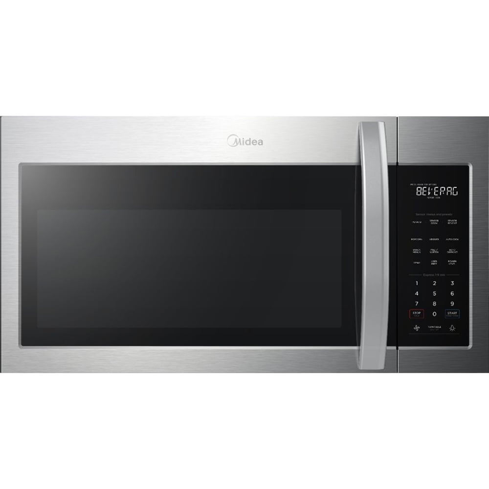 Midea MMO19S3AST 1.9 Cu. Ft. 30" 1000W OvertheRange (OTR) Microwave