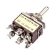 thumbnail image 3 of Ginorgee Interruptor de Palanca momentáneo - Encendido-Apagado-Encendido Interruptor de Palanca momentáneo de 3 Posiciones 6 Pines 12 mm 15 A 250 V CA, 3 of 8