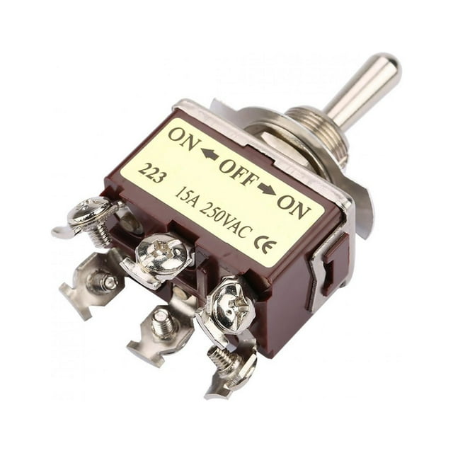 Momentary Toggle Switch,On OFF on 3 On OF Fon Momentary Toggle Switch Pin On OF Fon Toggle Switch Rugged and Tough