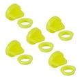 thumbnail image 1 of 5X Yellow Ignition Key Cover w/Nut For Polaris RZR XP 570 800 900 1000 5433534, 1 of 7