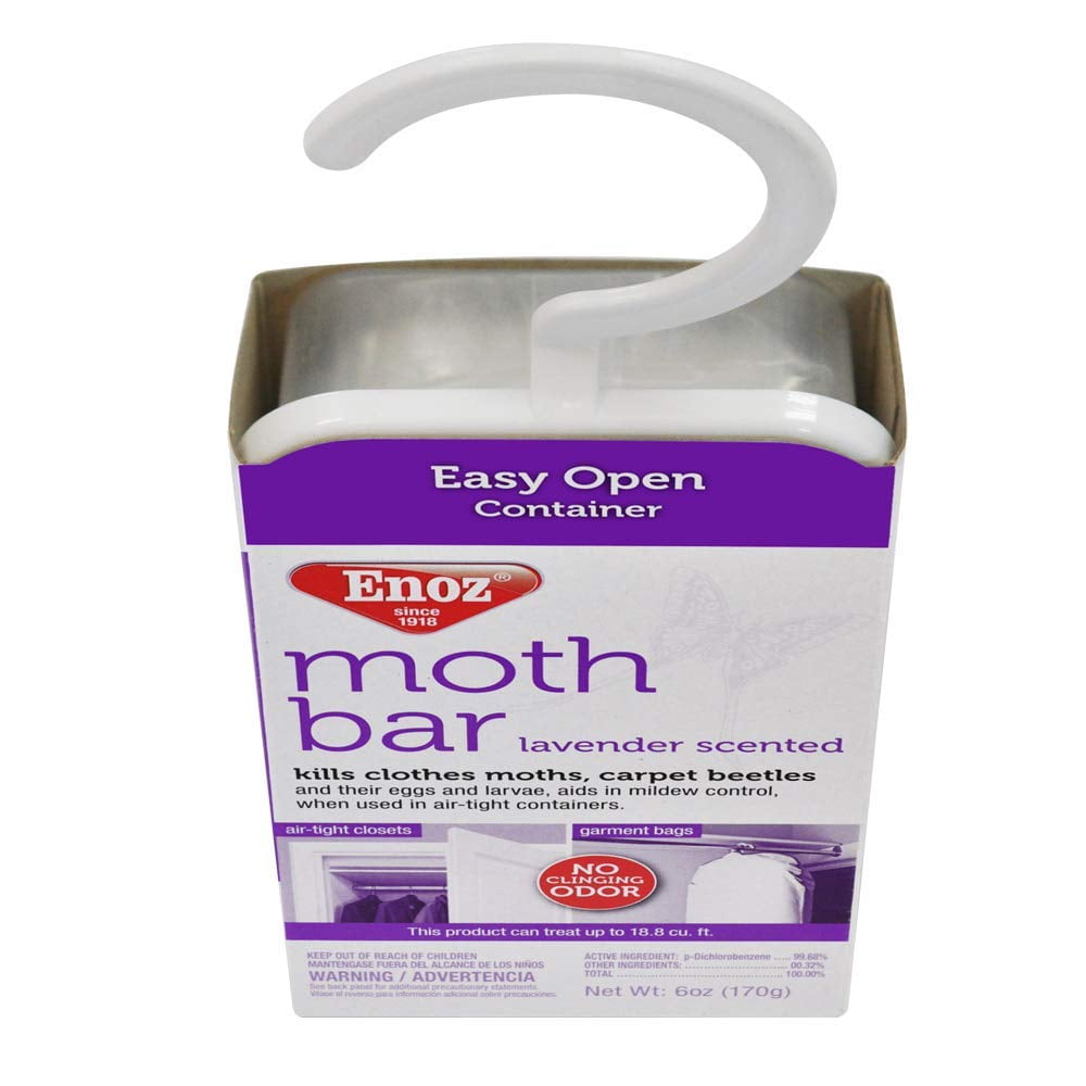 Enoz Moth Bar, Lavender Scent (Case of 6)