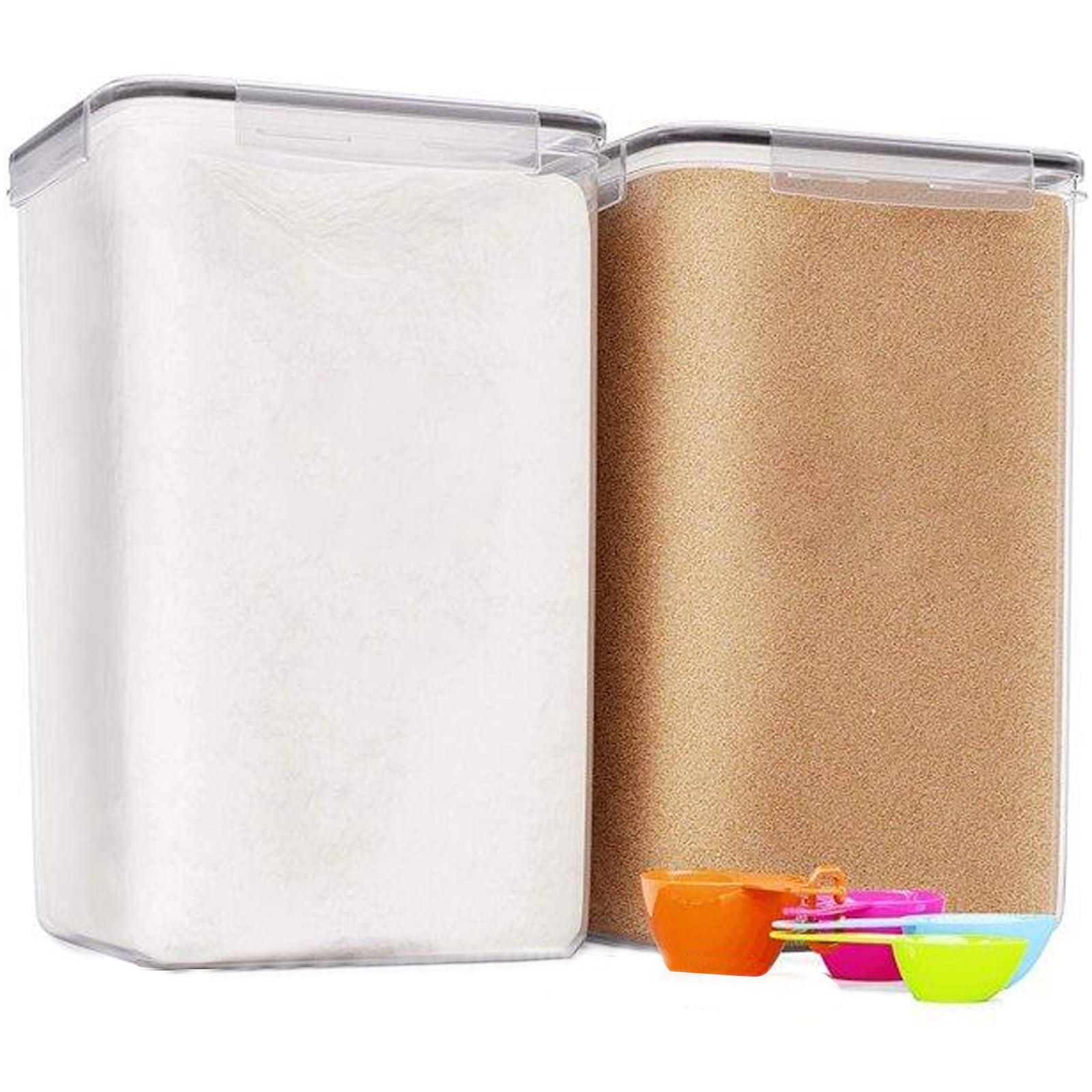 WEPSEN Large Tall Food Storage Containers 7 Qt/ 220Oz/ 6.5L, For Flour