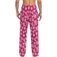 thumbnail image 2 of GZHJMY Valentine's Day Pajama Pants for Men, Lounge Pants Lightweight Men Pajama Bottoms with Drawstring Pockets, Christmas New Year Birthday Gifts, XX-Large, 2 of 6