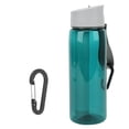 thumbnail image 1 of MesaSe Integrated Filter Straw Water Bottle - Camping Emergency Purifier  Green, 1 of 8