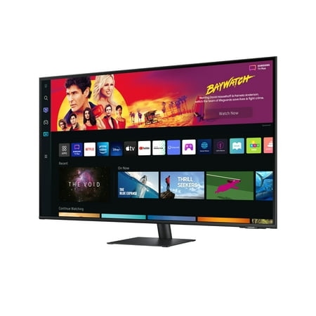 Samsung - M7B Series 43" Smart Tizen 4K UHD Monitor with HDR10 (HDMI, USB-C) - Black