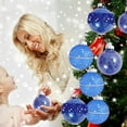 thumbnail image 4 of Lilgiuy Christmas Tree Decorations Balls 9 pcs Shatterproof Christmas Ornaments Set, Xmas Tree Decorations Hanging Ornament Classic Christmas Decorations for Holiday, Etc.(3.14",Blue), 4 of 5