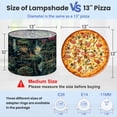 thumbnail image 2 of Lampshades 2 Pack Tropical Jungle Waterfalls Vibrant Floral 13"x13"x10" Light Shade for Table Lamps Floor Lamp Shades Lampshade Replacement Easy Assembly Moody Boho Home Decor, 2 of 8