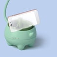 thumbnail image 4 of En Forme d'Animal de Compagnie USB de Charge Tactile 3 Modes Réglable Luminosité Led Lampe de Table pour Salon, Chambre d'Enfants, Dortoir de Collège, Bureau Vert, 4 of 5