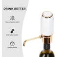 thumbnail image 4 of Aérateur à Vin Électrique, Ensemble de Carafe et Distributeur de Vin Portable, Distributeur Automatique de Vin avec Bec Verseur Rechargeable USB, Accessoires pour Vin Rouge - Tuyau en Silicone, 4 of 5
