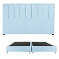 thumbnail image 1 of Recámara King Size Kami Azul Cielo con Cabecera + Box Base Cama, 1 of 8