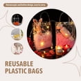 thumbnail image 5 of 50 Bolsas de Regalo PVC Transparente con Asas, Plástico Reutilizables, Bolsa Compras para Fiesta Navidad, 5 of 5