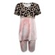 thumbnail image 4 of Puntoco Blusa de manga corta con cuello en V para mujer, pantalones cortos, conjuntos de traje casual, liquidación Puntoco Puntoco-3092, 4 of 4