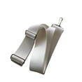 thumbnail image 1 of Correa central de red de tenis blanca Accesorios de tenis resistentes al desgaste Ancho 5 cm Ayuda de entrenamiento de equipo Cinturón ajustable para Cola Correa central de red de tenis, 1 of 8