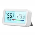 thumbnail image 1 of Smart WiFi and Bluetooth Dual-Mode Temperature and Humidity Sensor for Home Automation - Remote Control via Tuya App, Device Sharing, Group Management & Offline Alerts, Compatible with Alexa and, 1 of 6