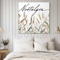 thumbnail image 4 of Pastoral Botanical Wall Art Painting on Canvas, Vintage Fall Wheat Autumn Botanical Canvas Art Home Prints Wall Art Framed Modern Artwork for Living Room Bedroom Wall Decor 12x12in, 4 of 9