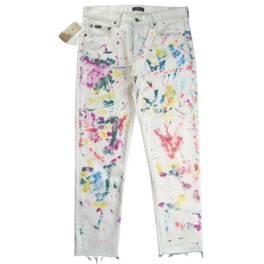 Polo Ralph Lauren WHITE Women's Callen High-Rise Slim Jeans Polo Ralph Lauren WHITE Women's Callen High-Rise Slim Jeans