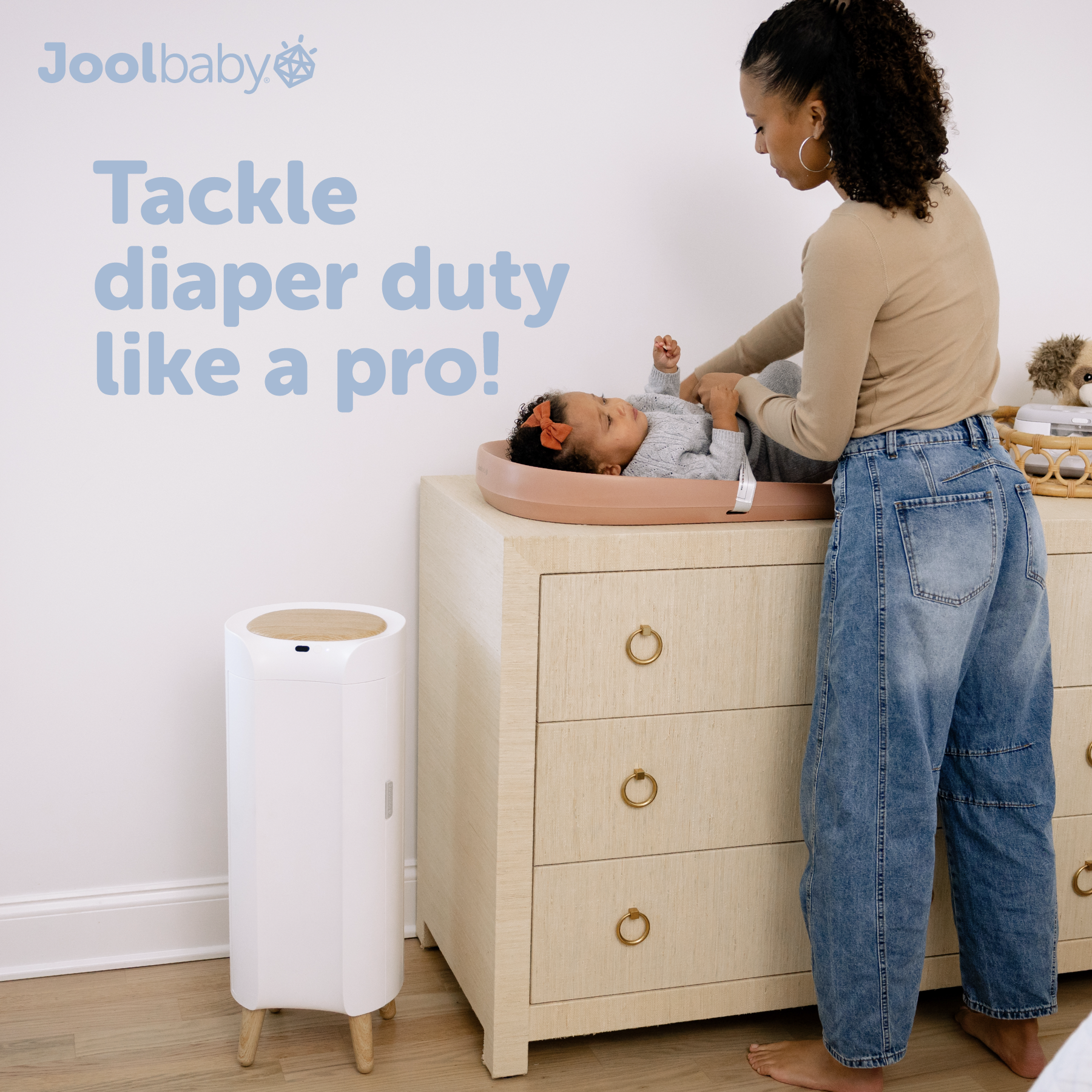 Jool Baby SmartWave Plus Motion-Sensing Diaper Pail photo 5