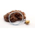 thumbnail image 5 of LTC Designs 3.5-4mm Genuine Aquamarine Stretch Bracelet, 6.5" for Women, and Men, 5 of 8