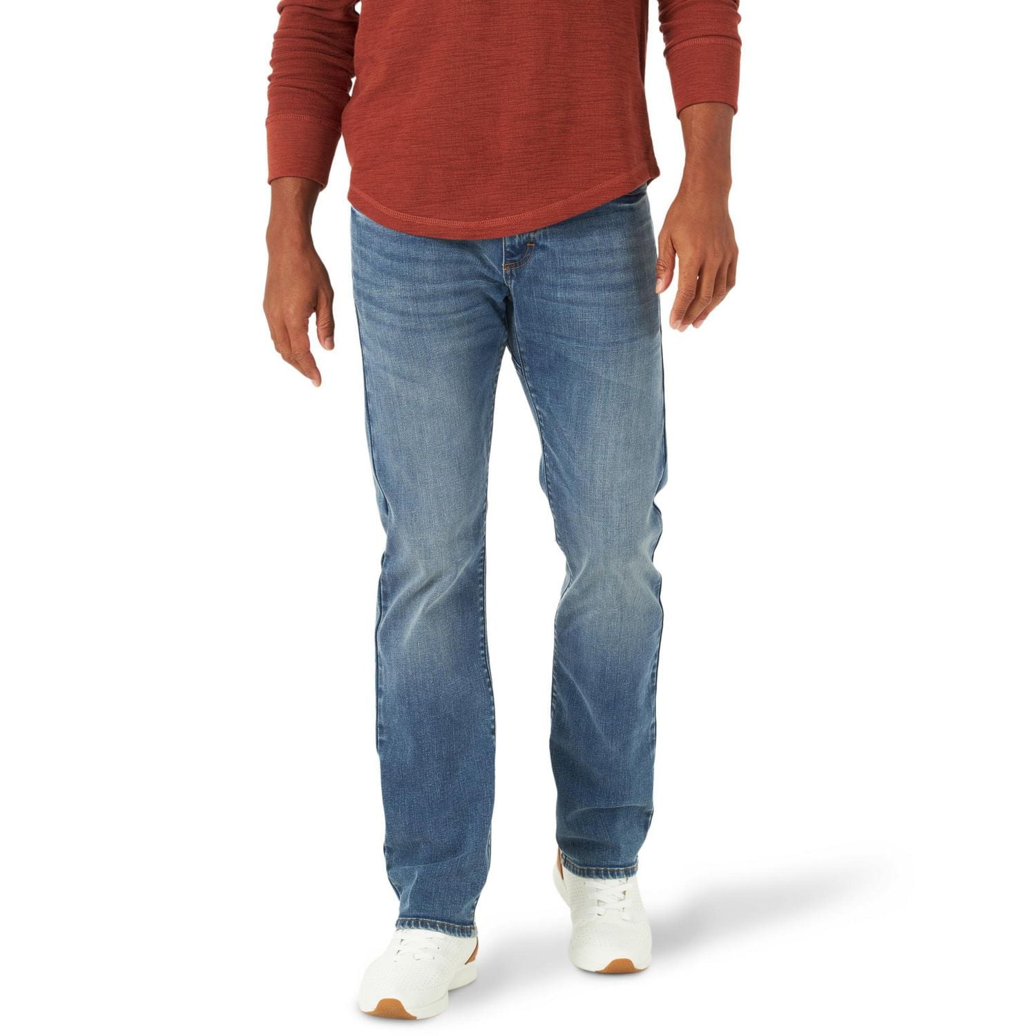 Lee Men's Slim Straight Jean, Slim fit, Branded details