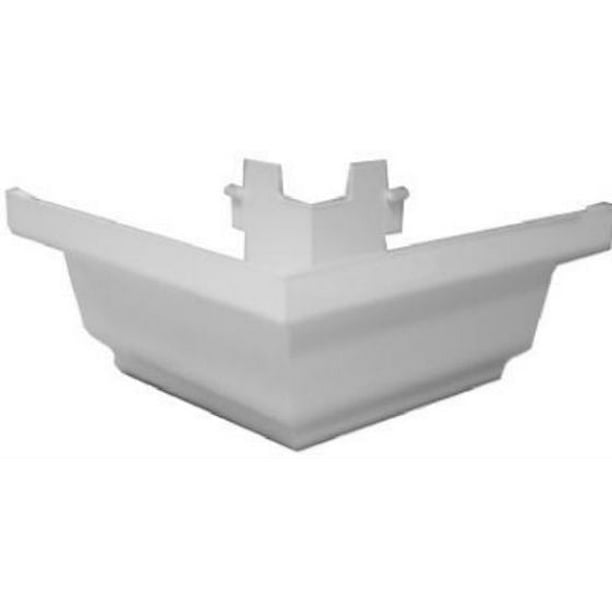 Genova AW103BK Repla K Outside 90Degree Gutter Corner, White