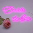 thumbnail image 3 of Qomolangma Pink Neon Sign Light " Bride to be" for Wedding / Engagement Party, 3 of 5