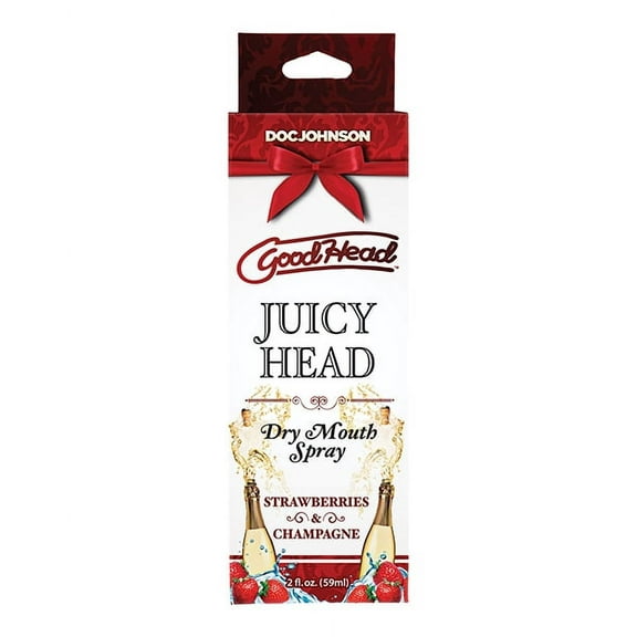 Goodhead Juicy Head Dry Mouth Spray - 2 Oz Strawberries & Champagne