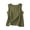 Army Green, variant on Women's Linen Tank Tops Sleeveless Breathable Summer Camisole Casual Solid Simple Loose Oversized Tops Pink XXL