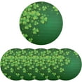 thumbnail image 7 of GZHJMY St. Patrick's Day Braided Round Placemats Set of 4 Round PVC Woven Place Mats Indoor Washable for Kitchen Dining Tables 15 inch Heat Resistant Round Table Mats, 7 of 7