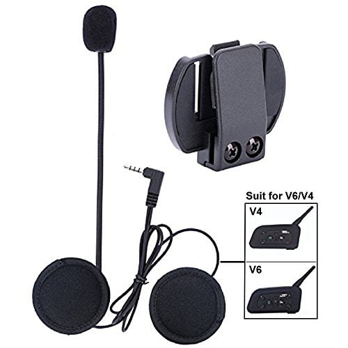 Microphone Speaker Headset Accessory for Motorcycle Bluetooth Helmet Intercom 