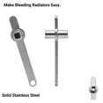thumbnail image 3 of 2pcs Air Outlet Handle Heater Radiator Plumbing Tools Plumbing Bleeding Socket Radiator for Bleeding Square Hole, 3 of 5