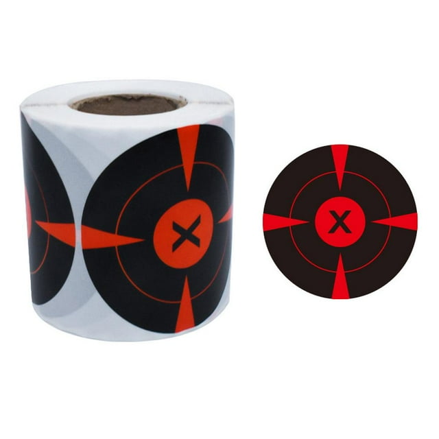 Cible Anti-Éclaboussures de Tir 3 Pouces Adhésive Cibles Réactives Papier r