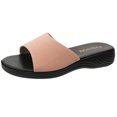 thumbnail image 2 of LSLJS Womens Flat Sandals Women's Foreign Trade Plus-size Casual Wedge-shaped Solid Color Fish Mouth Slippers, 2 of 7