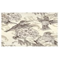 thumbnail image 4 of Hummingbirds Ceramic Toothbrush Holder, Birds and Flowers Monochromic Classical Design Nostalgia Ornate, Decorative Versatile Countertop for Bathroom, 4.5" X 2.7", Cream Beige Brown, by Ambesonne, 4 of 4