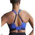 thumbnail image 3 of Panache Endurance Ultra Perform Non-padded Underwire Sports Bra (5022),30DD,Blue, 3 of 7