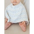 thumbnail image 5 of Neat Solutions Unisex Newborn Muslin Burp 2 Bib 2 Pack, 5 of 6