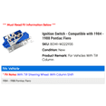 thumbnail image 2 of Ignition Switch - Compatible with 1984 - 1988 Pontiac Fiero 1985 1986 1987, 2 of 3