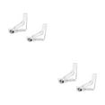 thumbnail image 1 of relayinert Multifunctional Tablecloth Clips Secure Versatile And Long-Lasting Durable And Long-Lasting ABS Table Clips Clamp Transparent 2PCS 2Set, 1 of 6