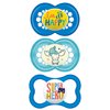 MAM USA Variety Pack Pacifier, 6+ Months, Boy, 3 Pack
