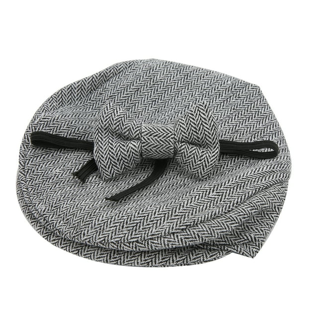 Accesorio de fotografía para bebé recién nacido BuyWeek gorra plana sombrero de caballero