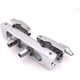 thumbnail image 3 of Drum Clamp 2 Hole Silver Multi Clamp Cymbal Stand Mount Holder for Drums Cymbals Cowbell Accessory, 3 of 5