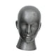 thumbnail image 4 of Cabeza de maniquí, soporte para pelucas, soporte para pelucas, estante estable para gorras, soporte para exhibición de postizos gris, 4 of 9